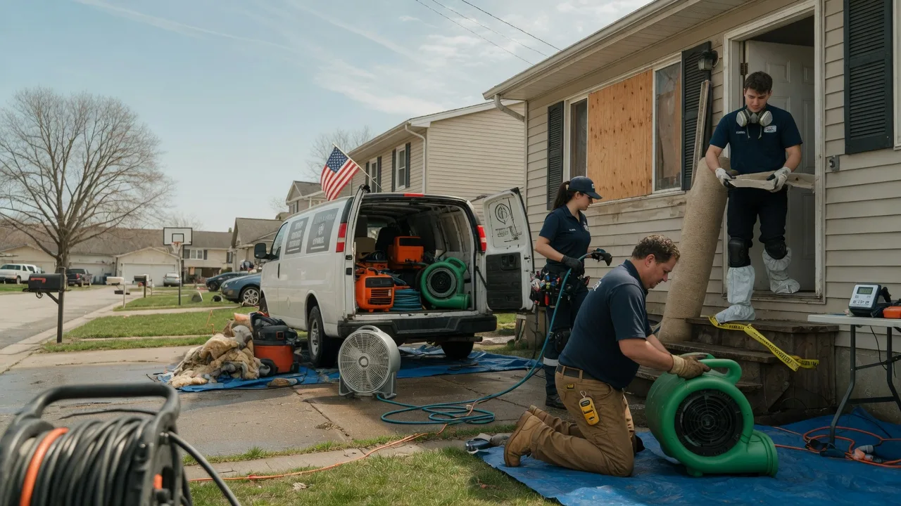 Water Damage Restoration in Mannford, OK near me